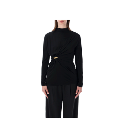 MAYFEYR - Bottega Veneta - Top Black - 869452V4YX01000