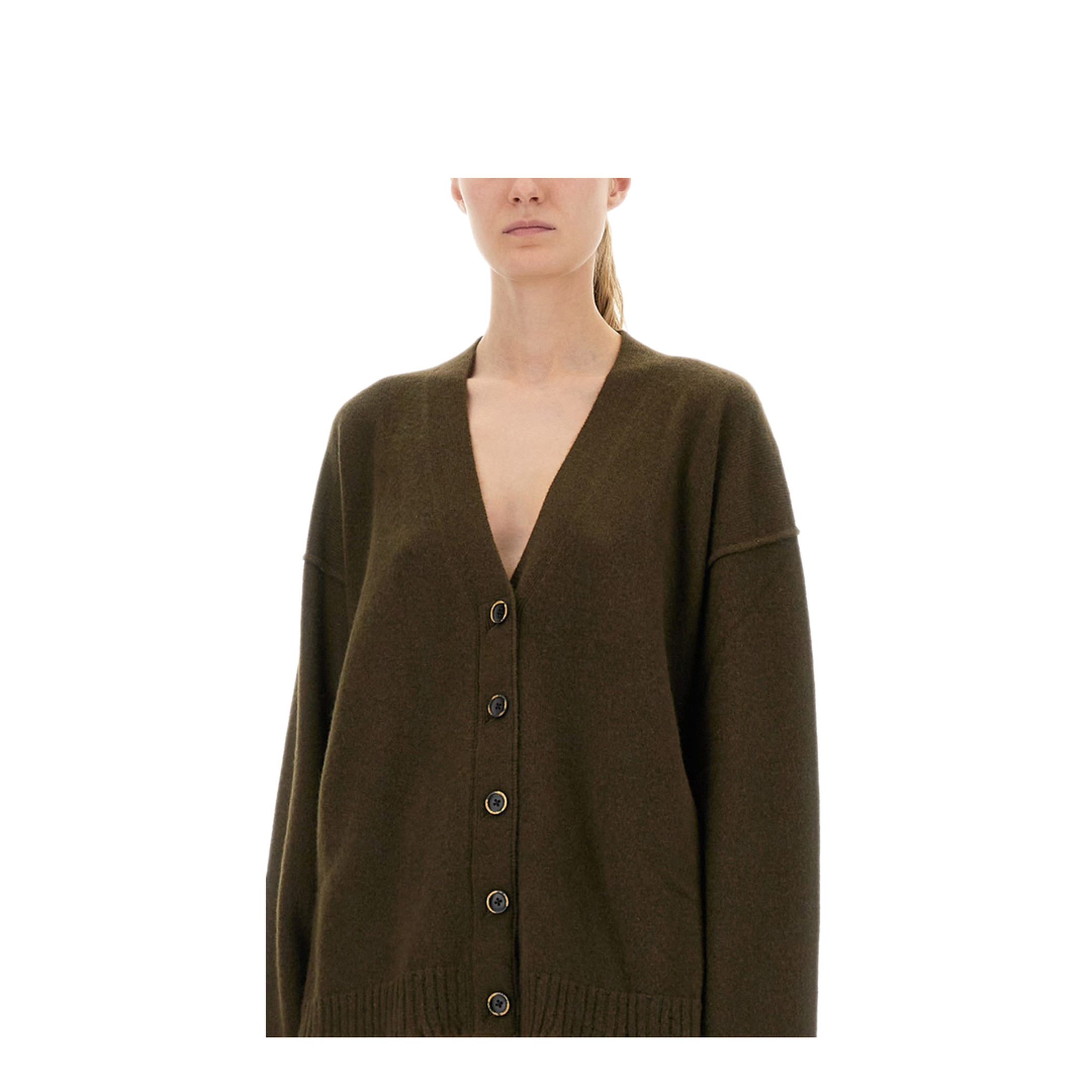 MAYFEYR - Uma Wang - Cashmere Cardigan With Buttons - UK7156UW480