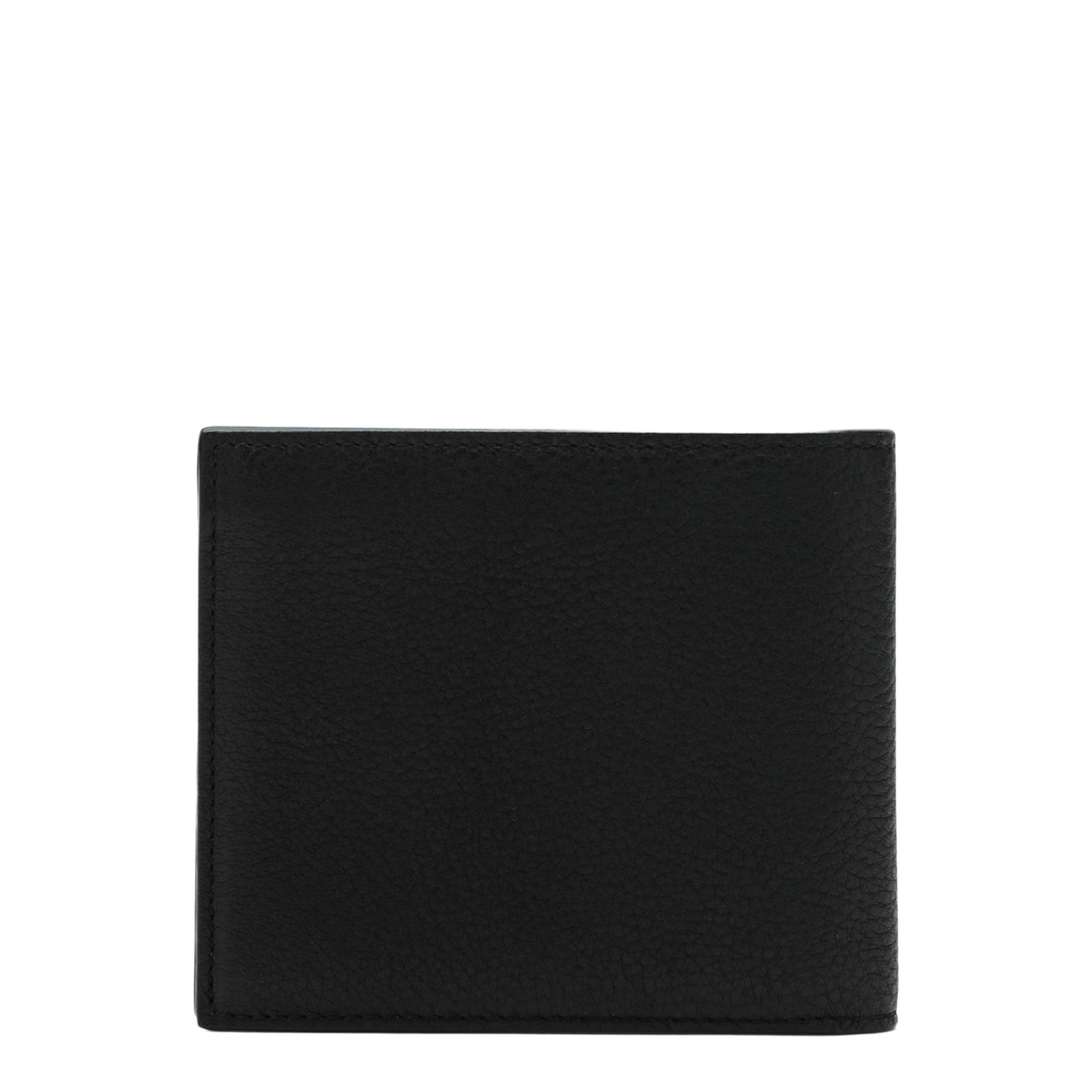 Wallet in Grained Leather - Black