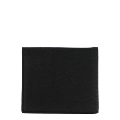 Wallet in Grained Leather - Black