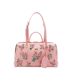 Vittoria Medium Calfskin Handbag - Pink