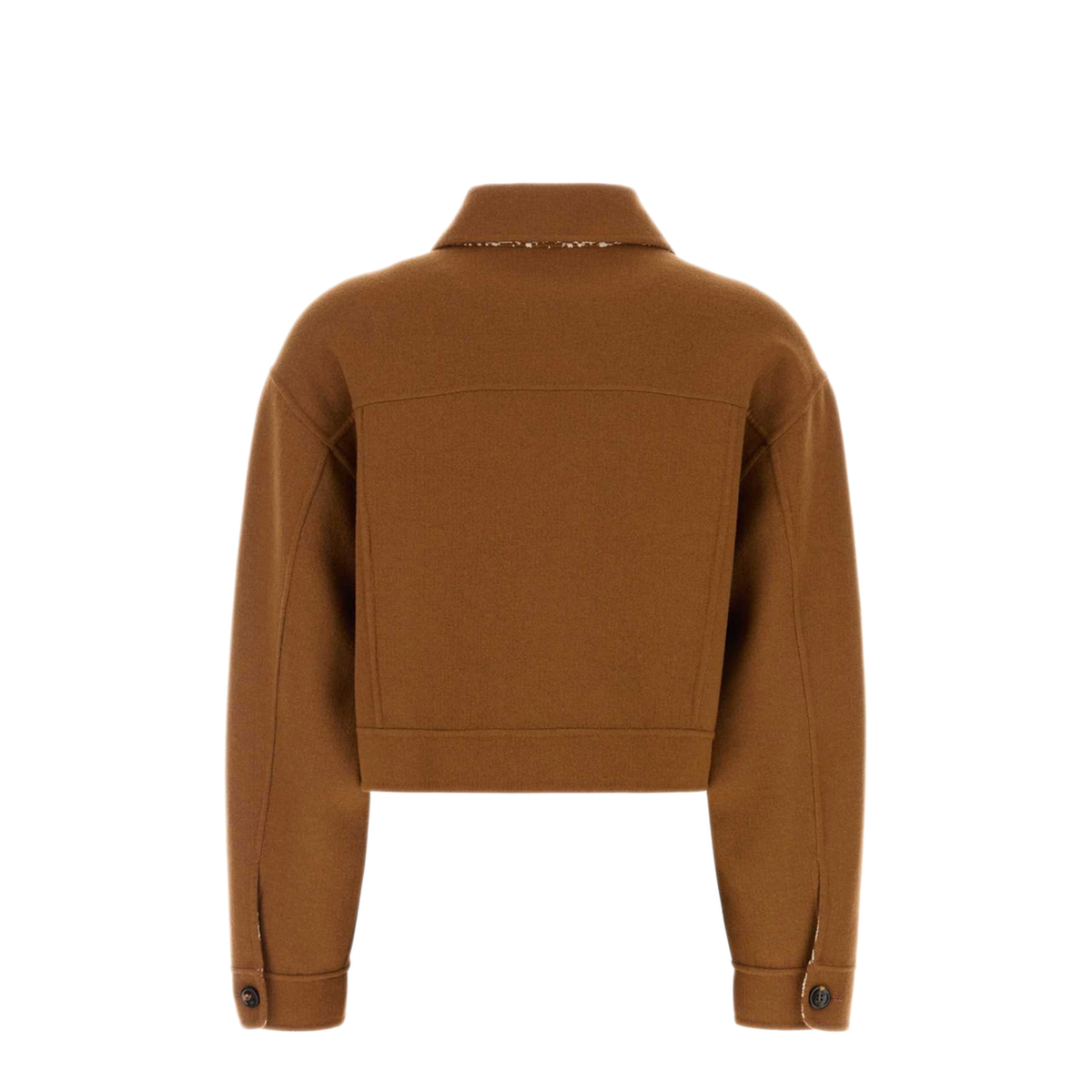 MAYFEYR - Max Mara - Caramel Wool Blend Utopia Reversible Jacket - 2621916022600001