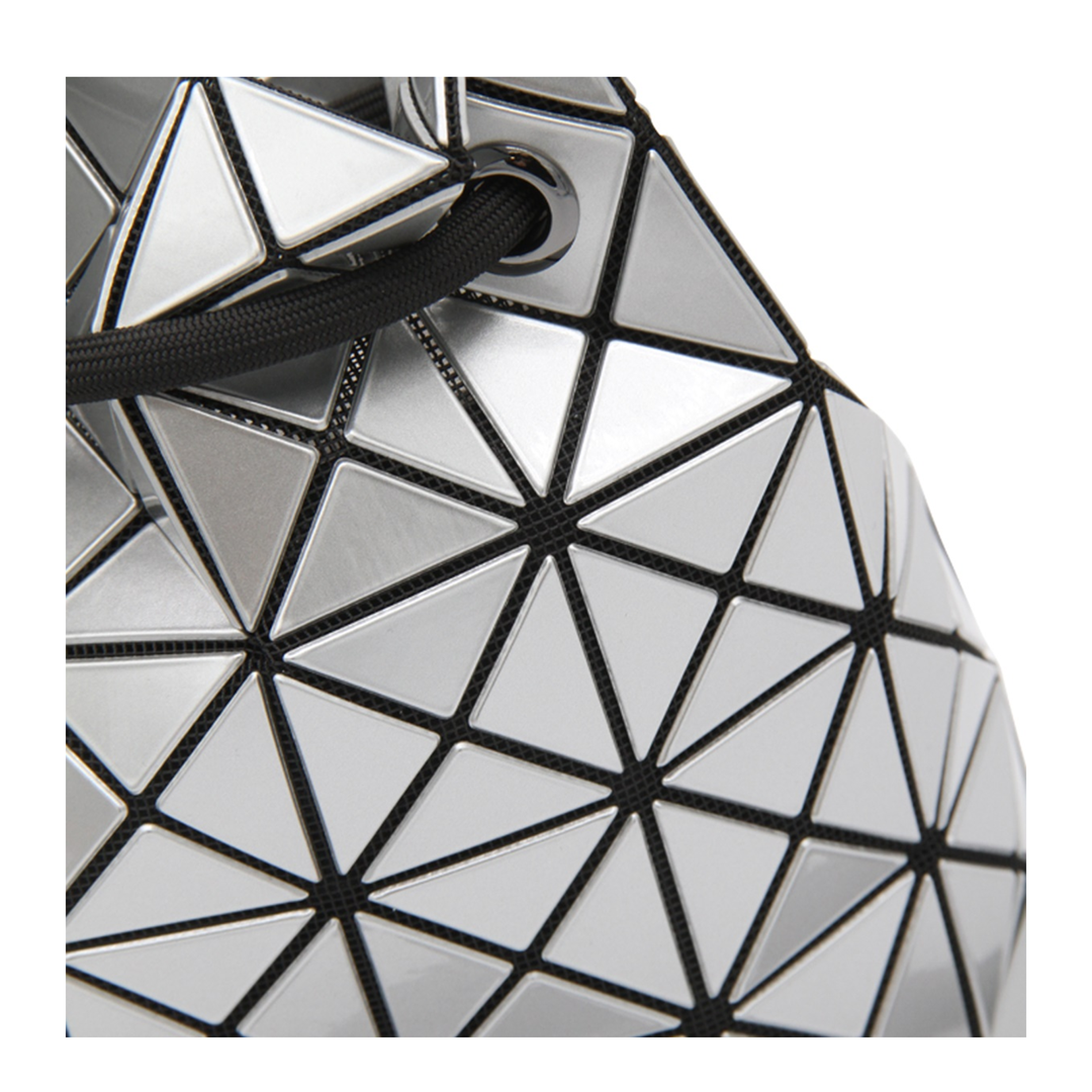WRING PVC Bucket Bag - Silver (no.91)