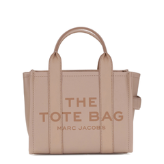 Small Calf Leather Tote - Pink