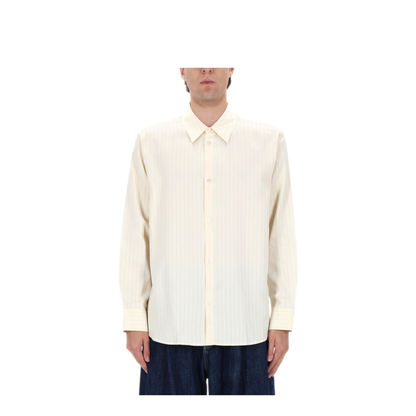 MAYFEYR - Studio Nicholson - View Shirt - VIEWSNM1126AMBERSTRIPE