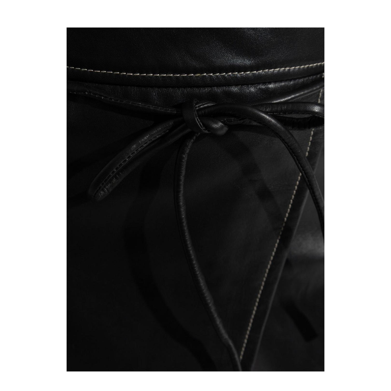 Leather Mini Skirt