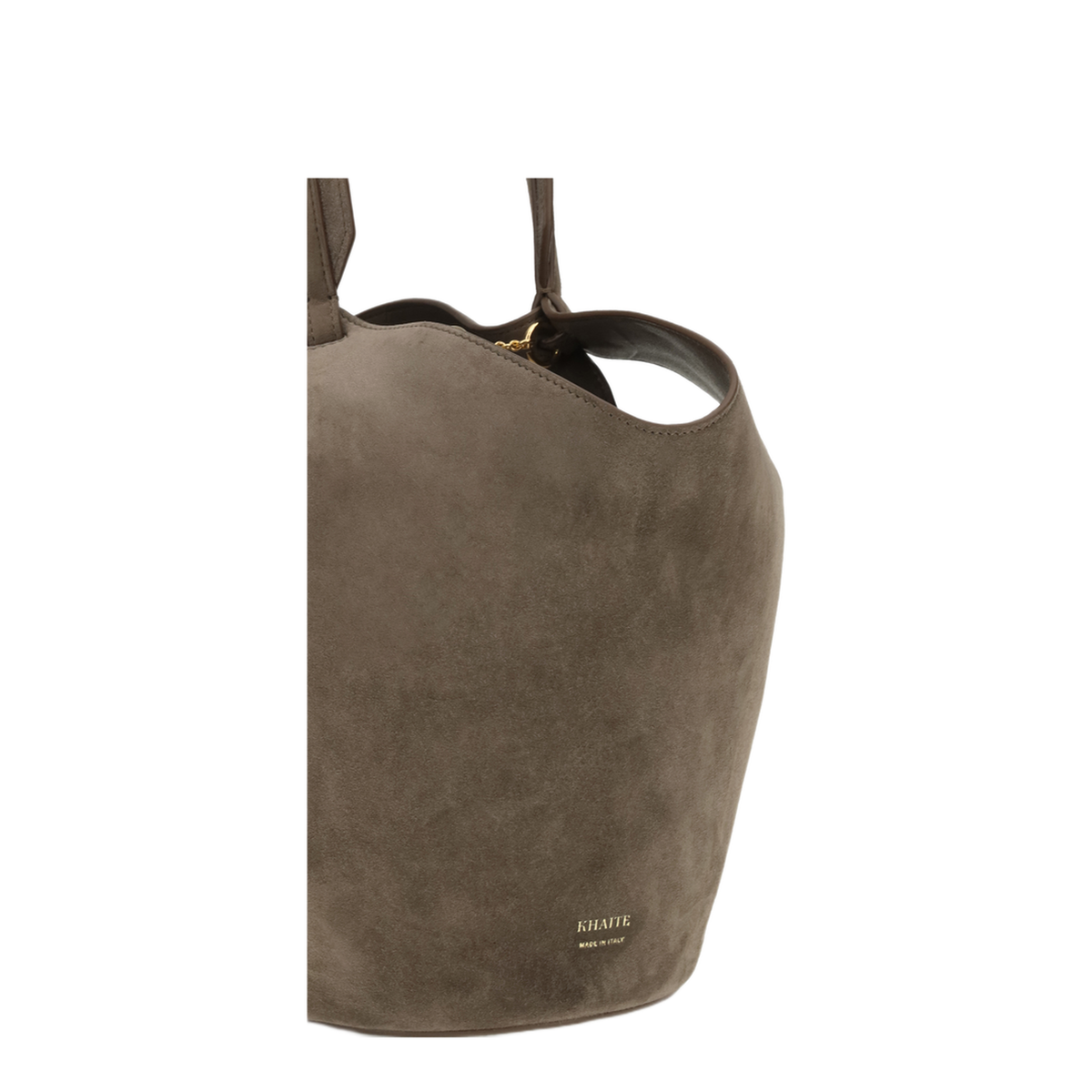 MAYFEYR - Khaite - Mini Lotus Suede Handbag - H2056726732