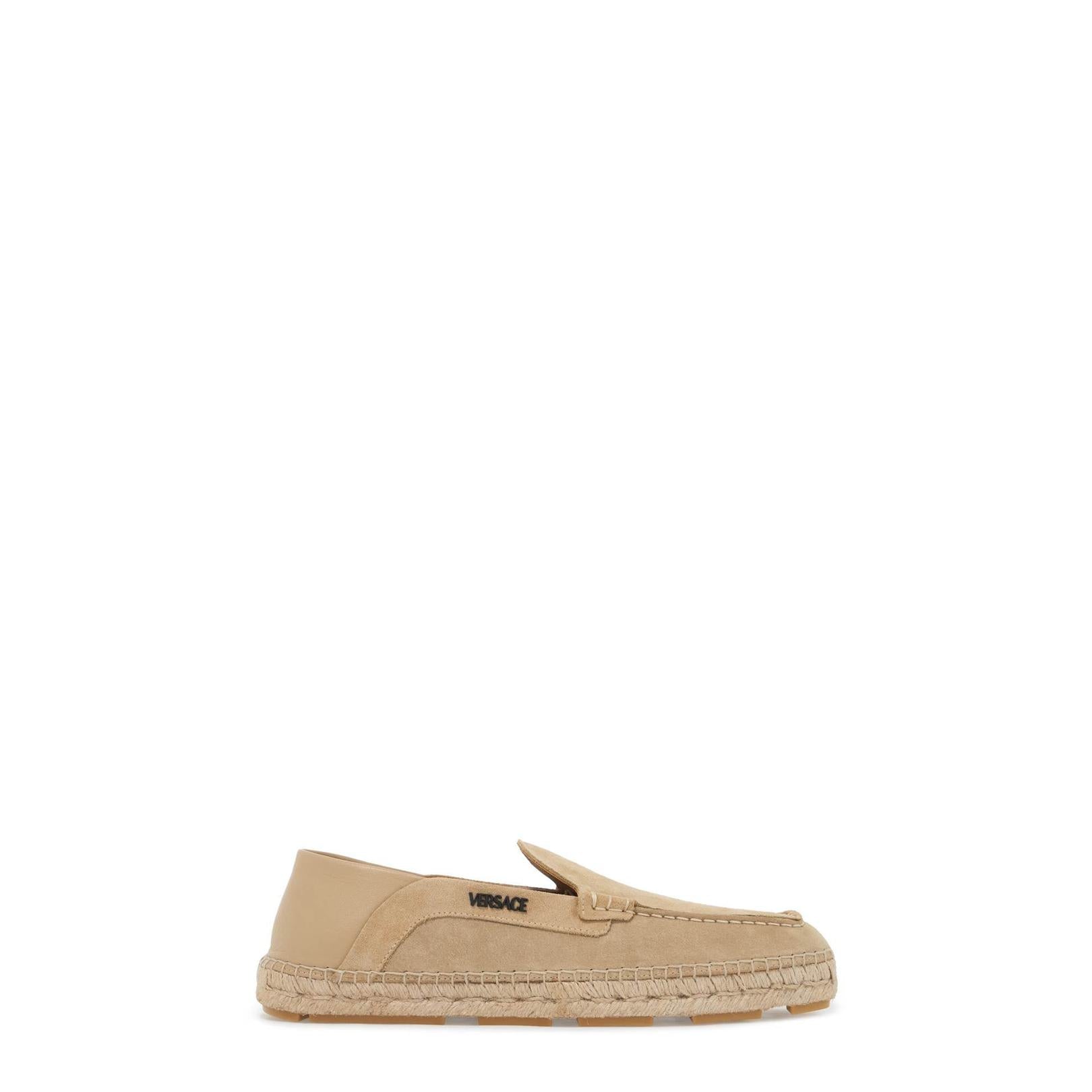 Versace suede moccasin-style es