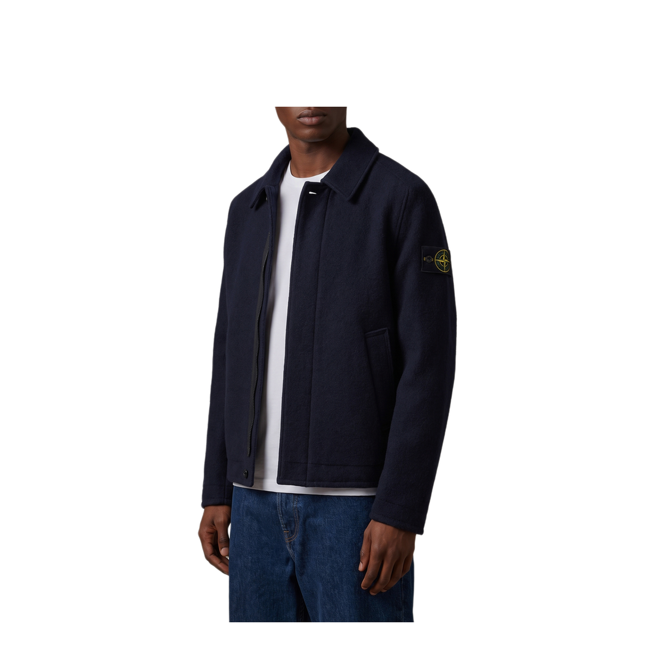 MAYFEYR - Stone Island - Felted Rws Wool Overshirt - L2S155100042S0IN1V0020