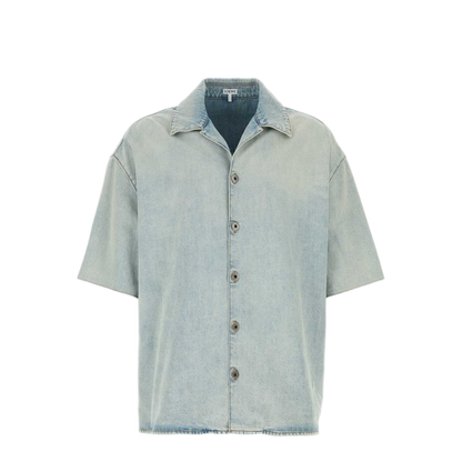 MAYFEYR - Loewe - Anagram Short Sleeve Shirt - H526Y1DW30WASHEDBLUE