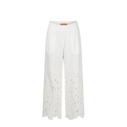 MAYFEYR - Ermanno Scervino - Trousers White - D484P603QYD10602