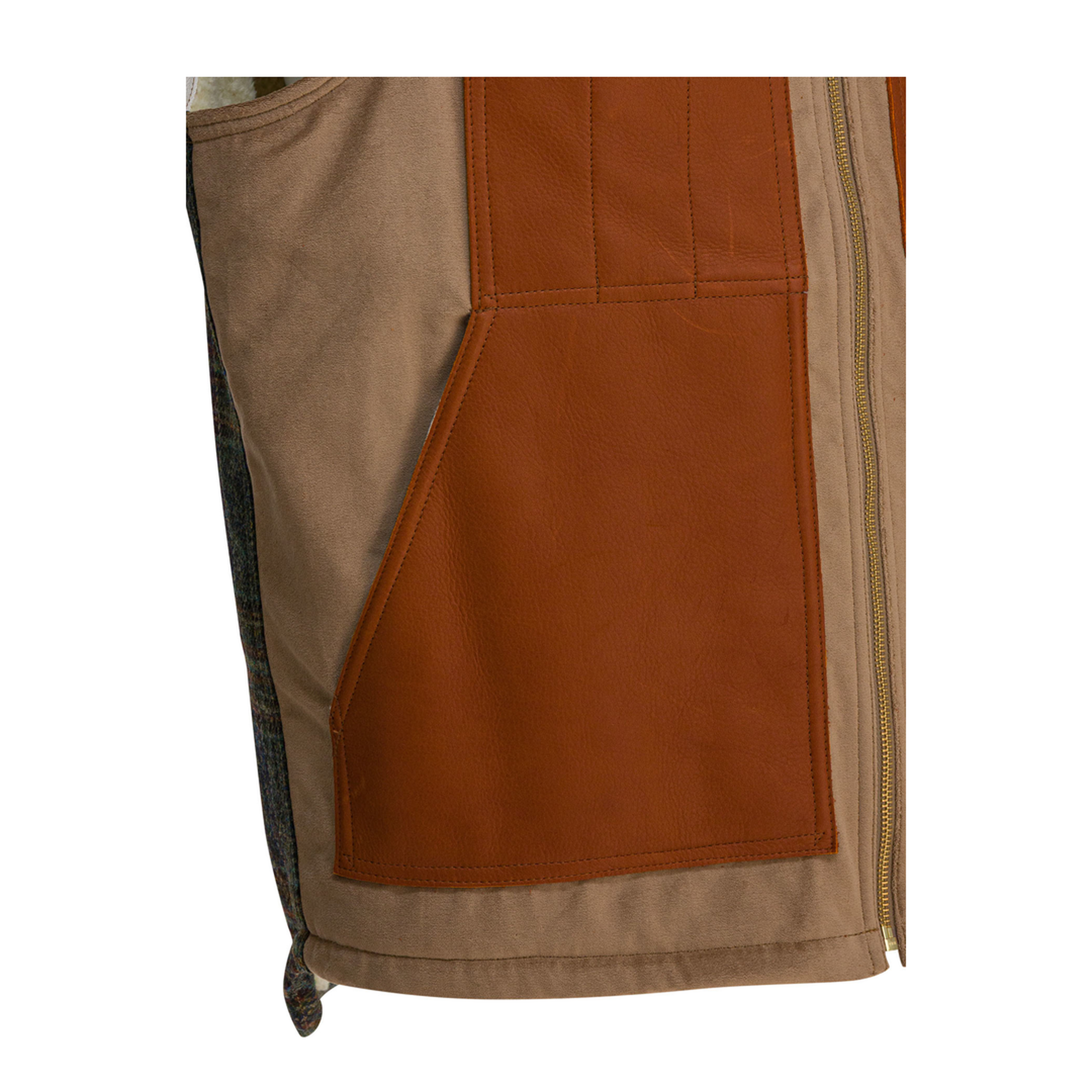 MAYFEYR -  - Sleeveless Wool Jacket - WPV002W251BEIGEXBRNX