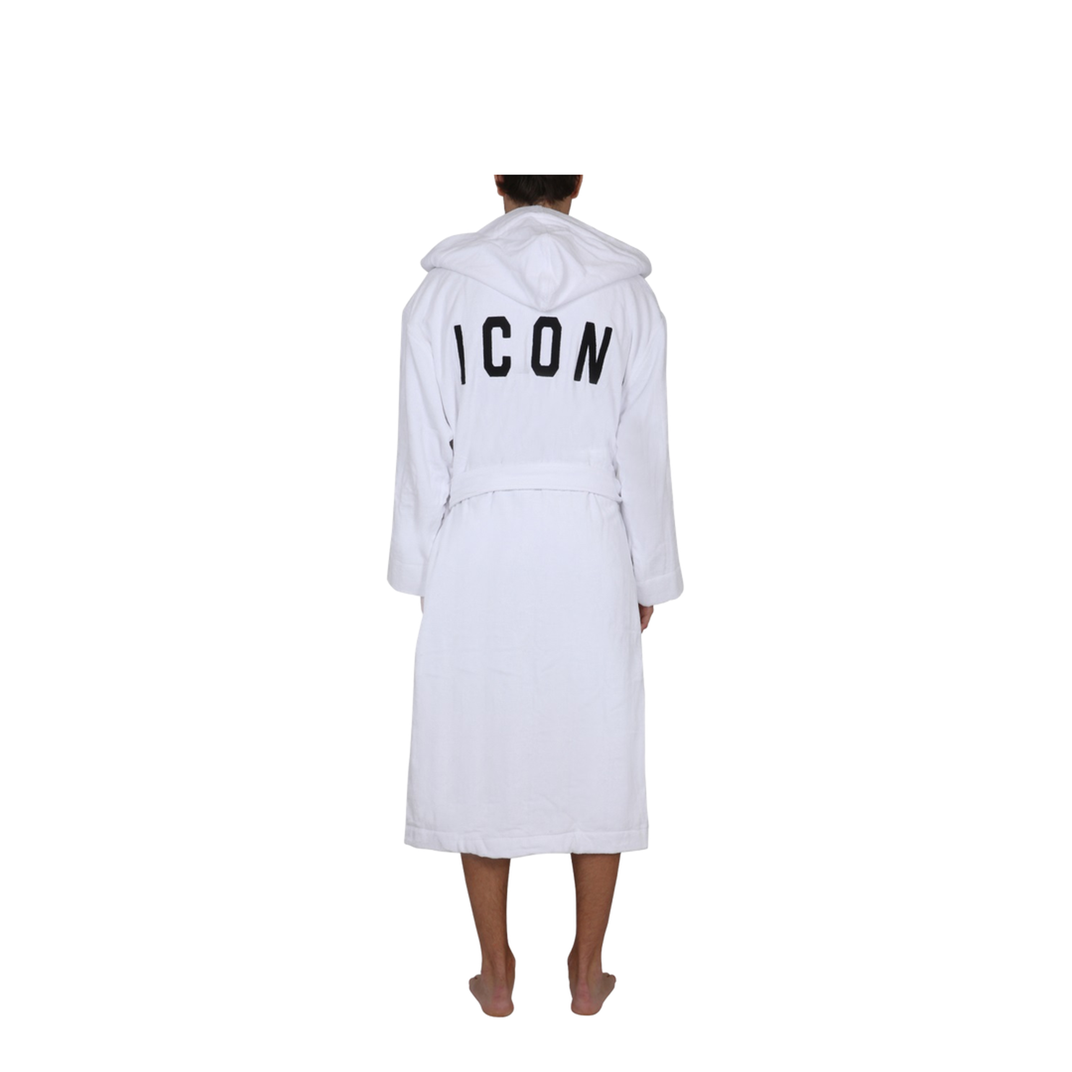 MAYFEYR - Dsquared2 - Bathrobe With Logo - D7P404220110