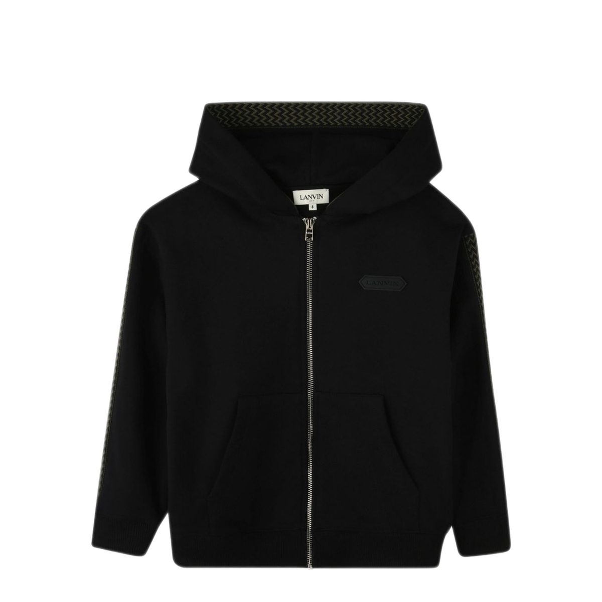 MAYFEYR - Lanvin - Black Zip Up Hoodie - N3029809B