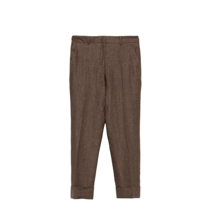MAYFEYR - INCOTEX - Regular Fit Linen Trousers - 172785D7058611