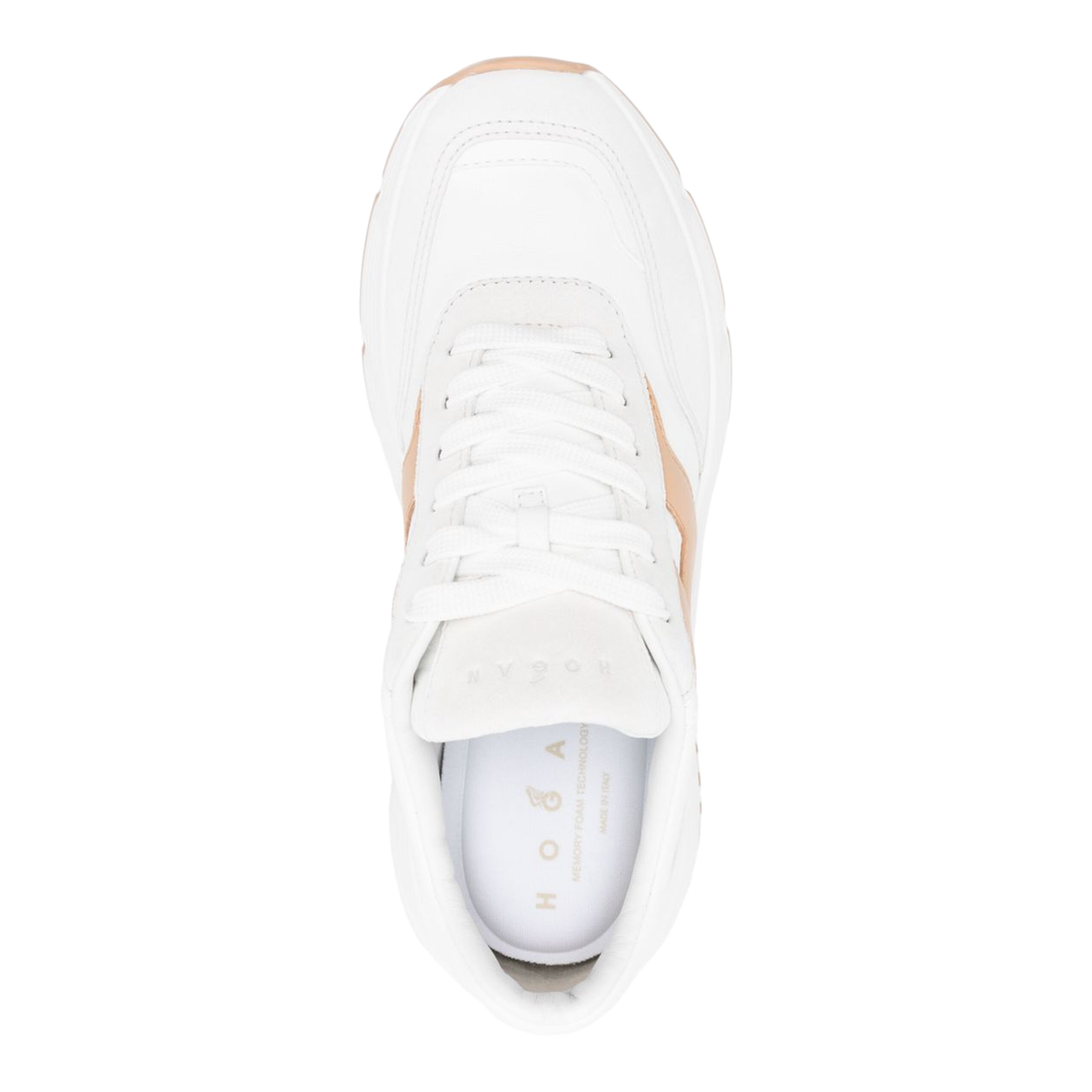 Hi-Fi Leather Sneakers