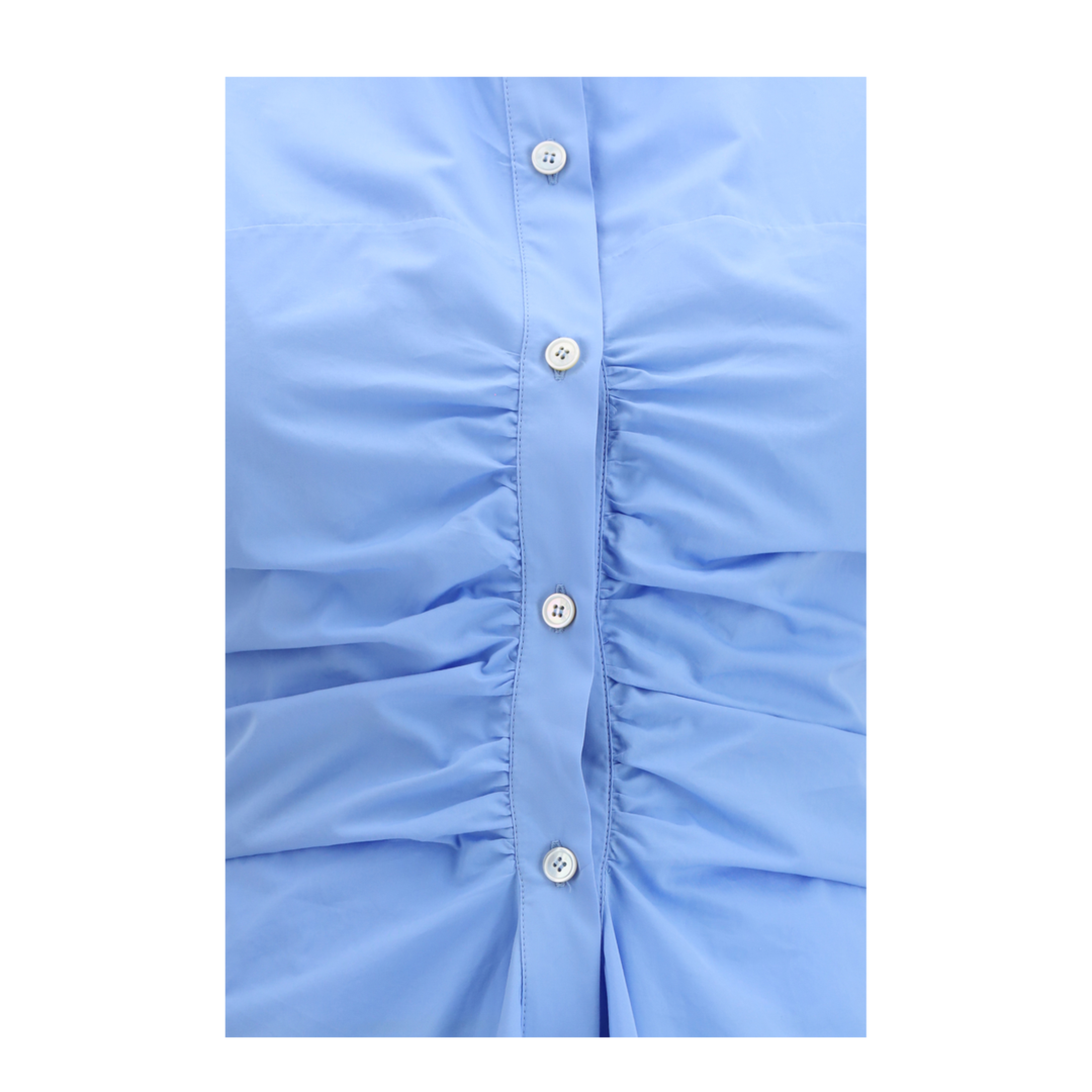 MAYFEYR - Alexander Mcqueen - Midi Shirt Dress In Cotton - 863958QAABT