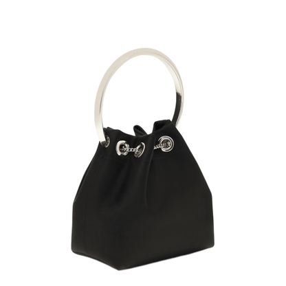 MAYFEYR - Jimmy Choo - Bon Bon Bucket Bag - J000181633BLACKSILVE