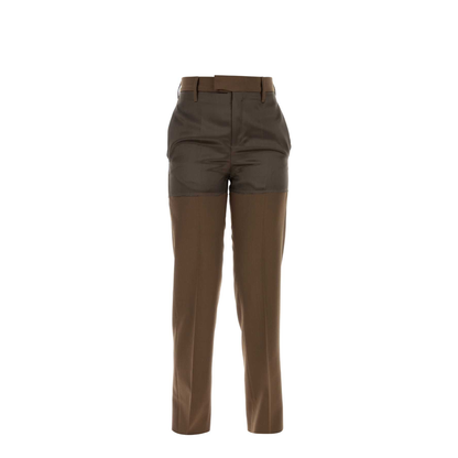 MAYFEYR - Mm6 Maison Margiela - Brown Polyester Blend Pants - S62KB0241M35436134