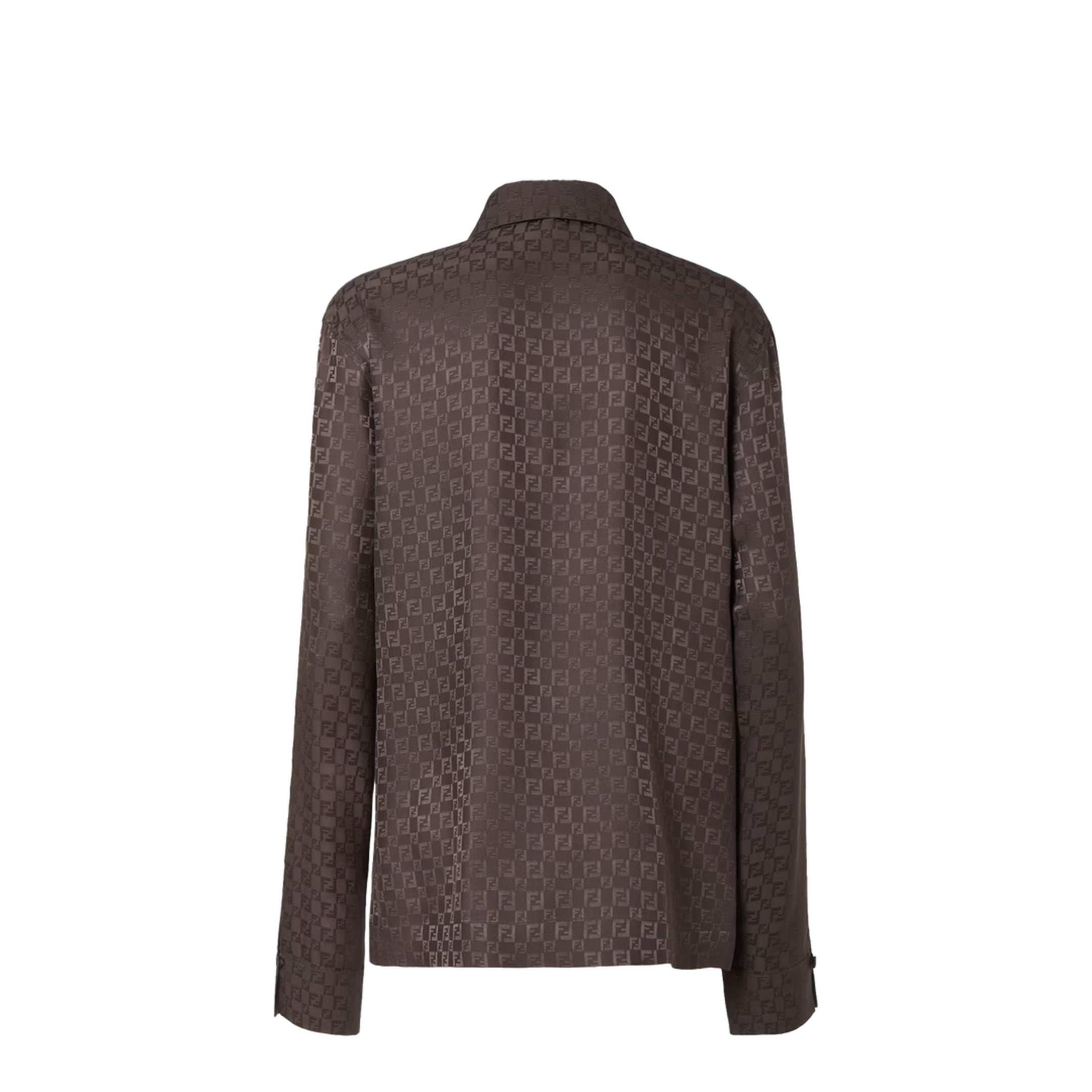 Shirt Silk Brown