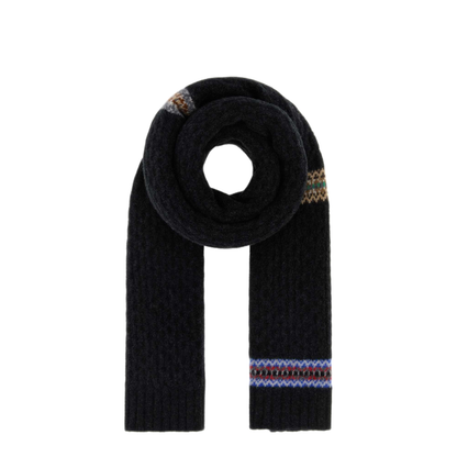 MAYFEYR - Stella Mccartney - Apres Ski Fair Isle Cable Scarf - 6K13243S26971267