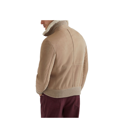 Leather Bomber Jacket