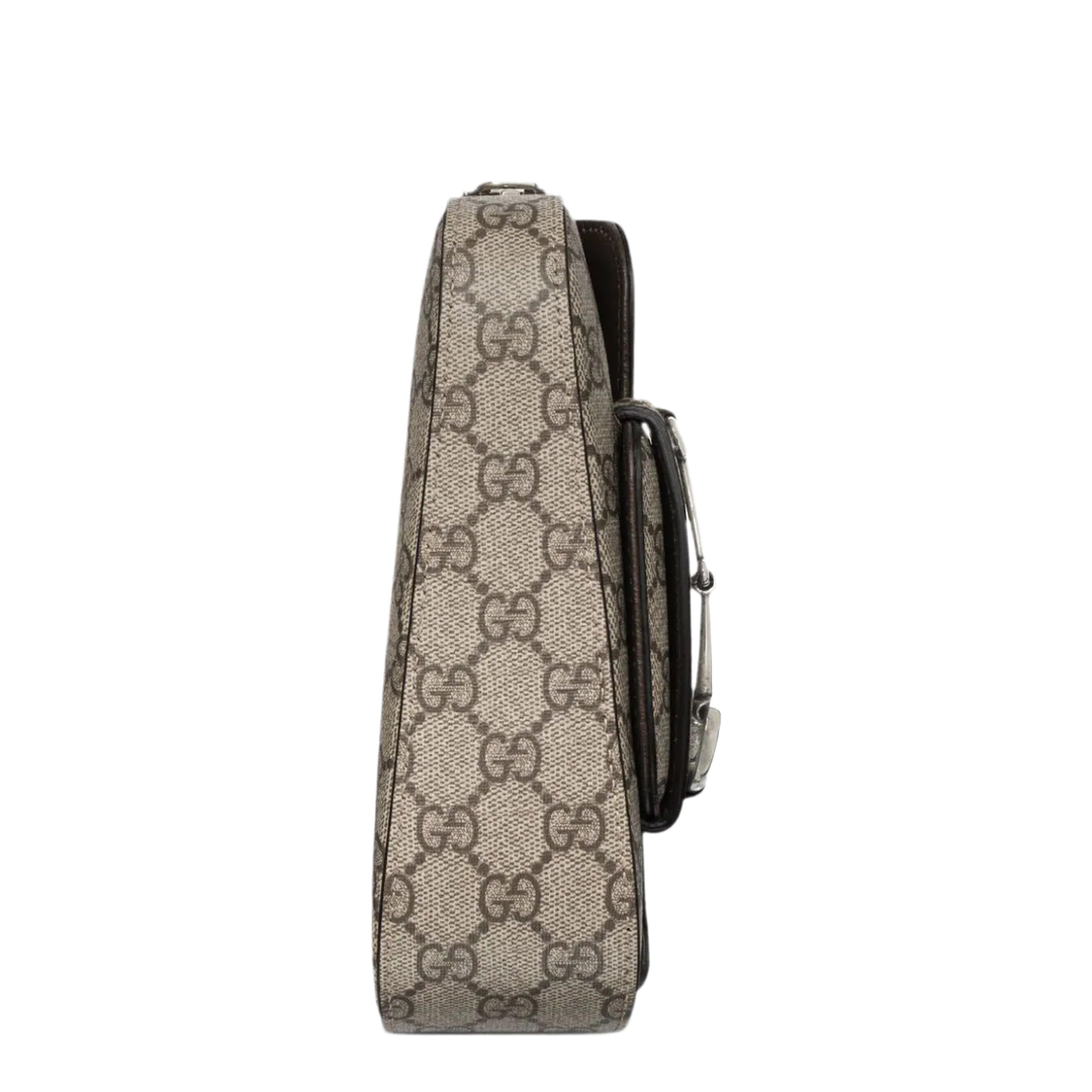 Ophidia Mini Leather Shoulder Bag - Beige