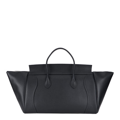 Luggage Big in Grained Calfskin - Black