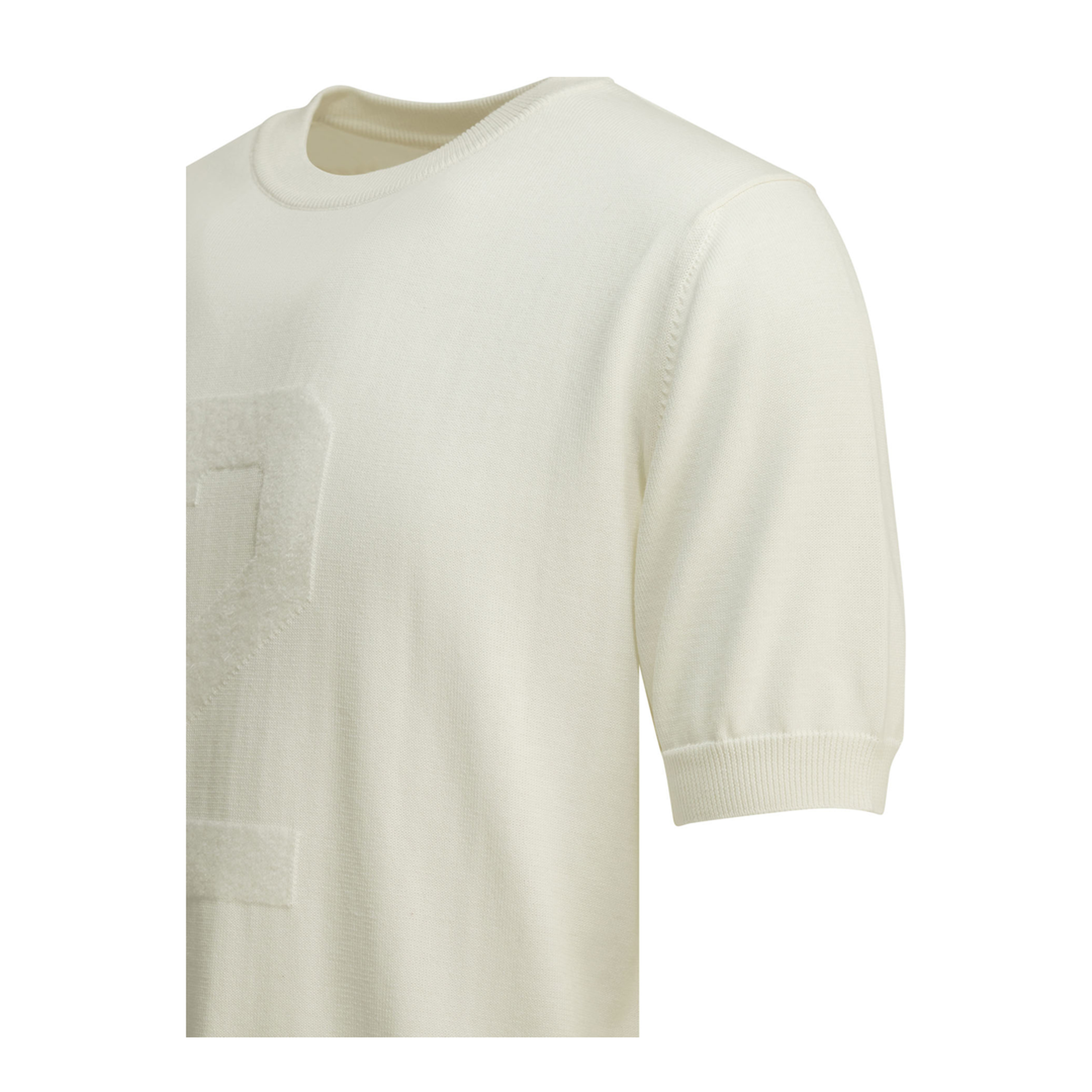 MAYFEYR - Rakkì - T Crown Crew Neck T Shirt - TCROWNNMBIANCOLATTE
