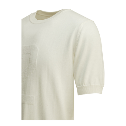 MAYFEYR - Rakkì - T Crown Crew Neck T Shirt - TCROWNNMBIANCOLATTE