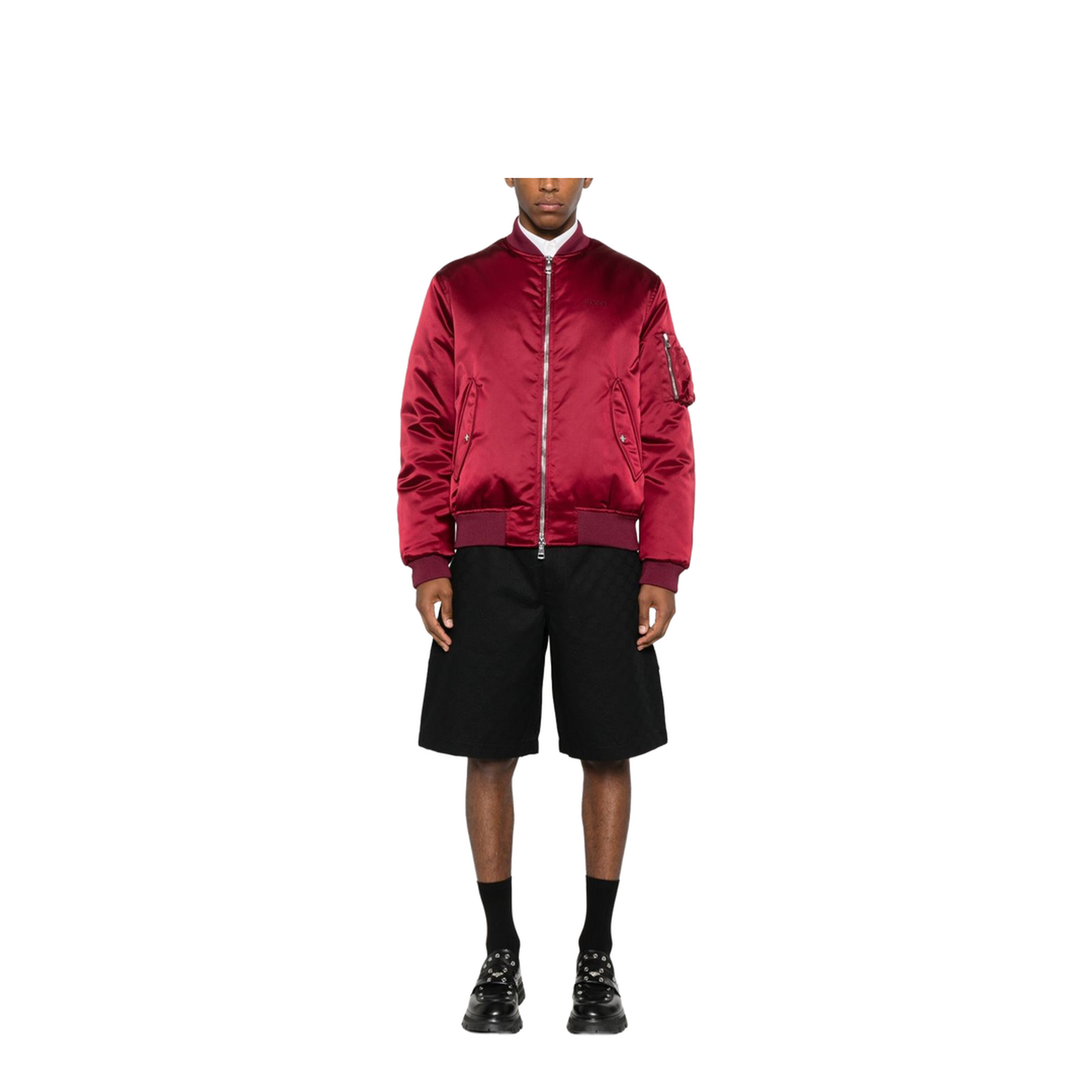 Nylon Bomber Jacket