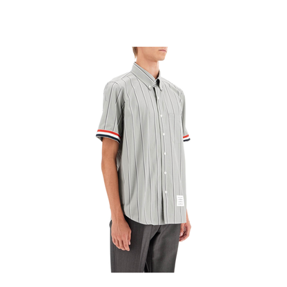 Striped Short-Sleeved Shirt