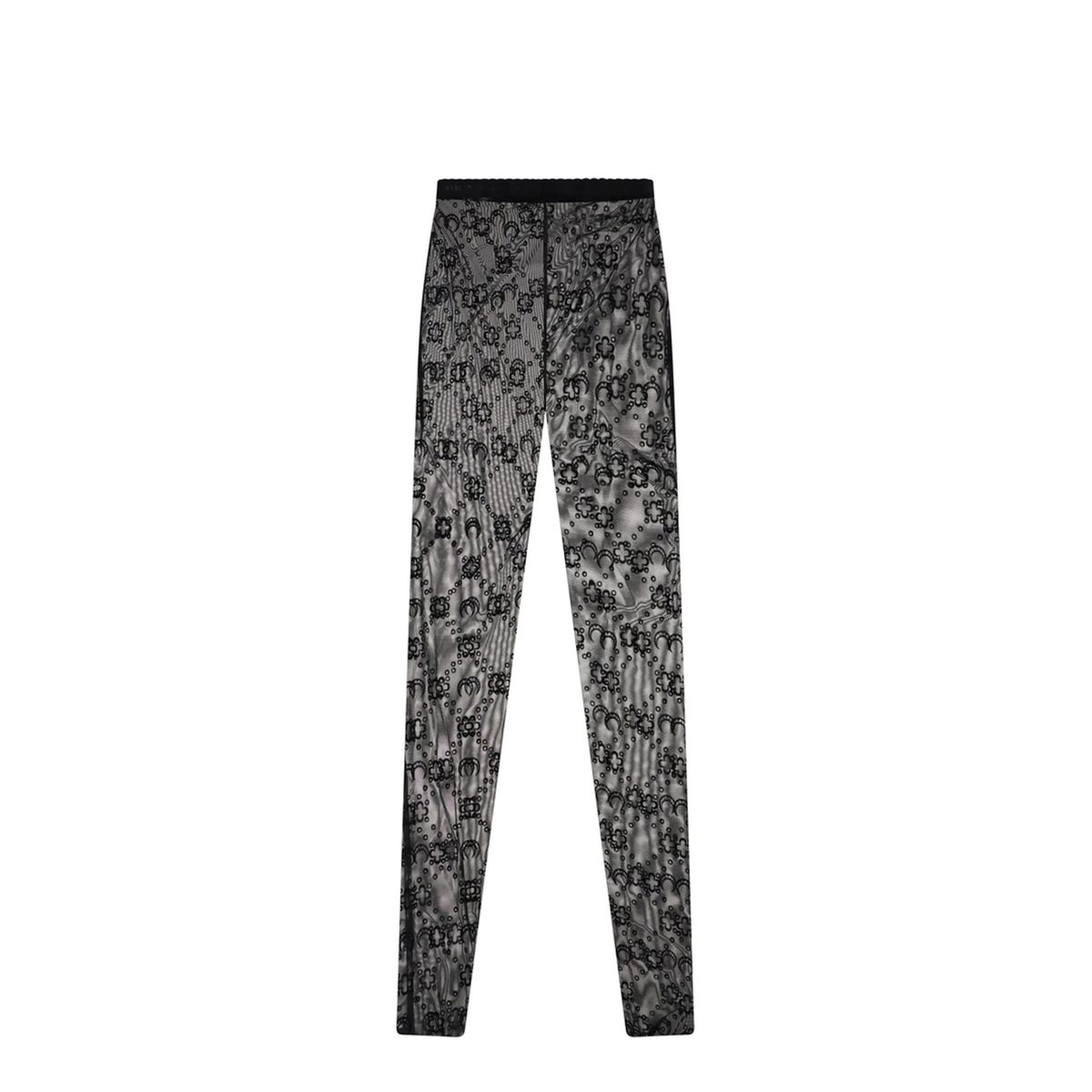 MAYFEYR - Marine Serre - Recycled Mesh Flocked Tights - WUW034ACJER0005BK99