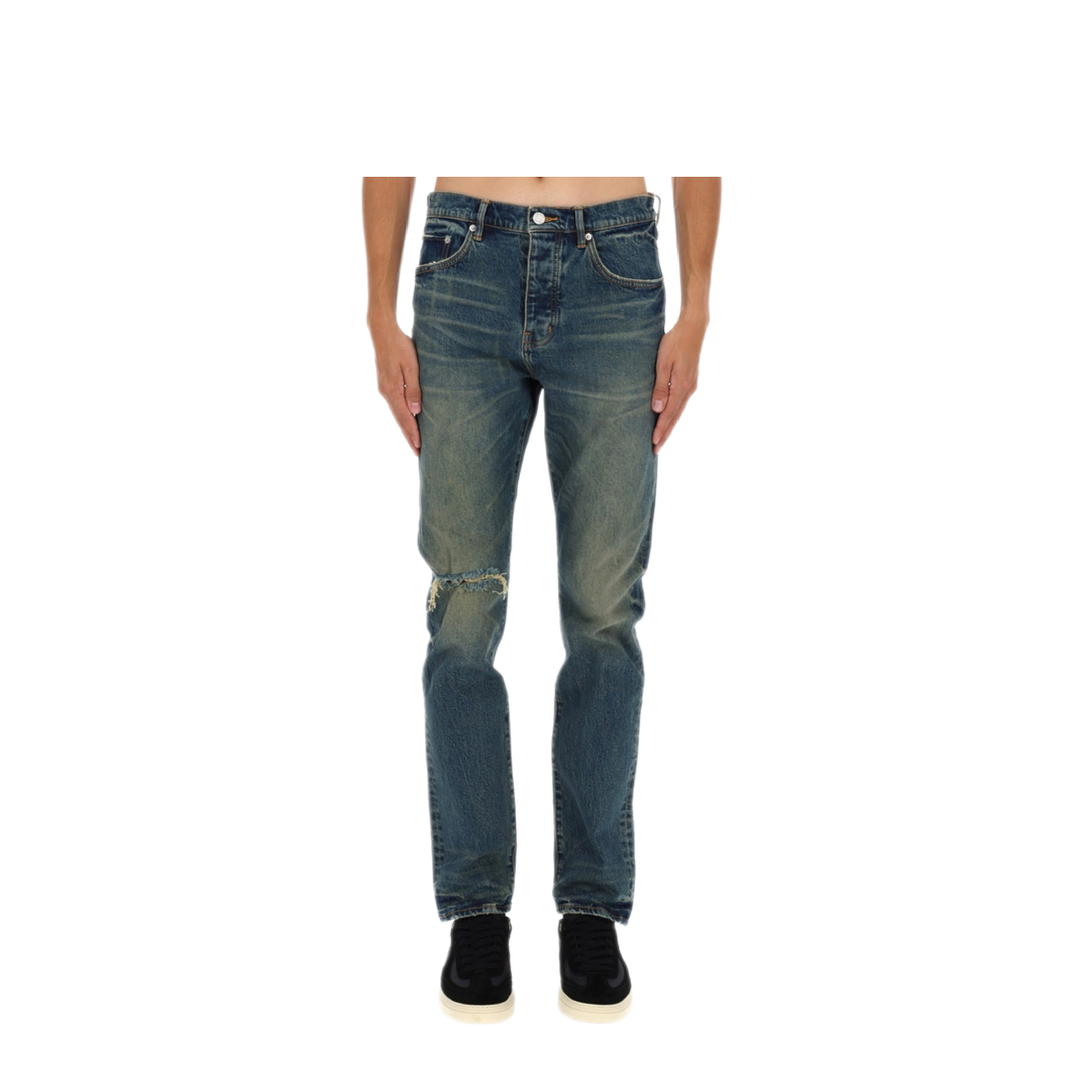 MAYFEYR - Purple Brand - Slim Fit Jeans - P005SVKD425DKINDIGO