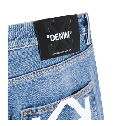 Half Arrow Slim Relax Jeans