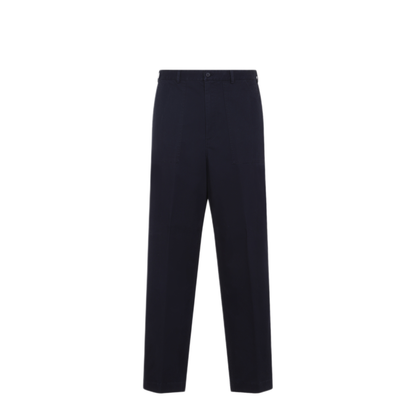MAYFEYR - RALPH LAUREN PURPLE LABEL - Classic Chairman Navy Cotton Sailor Pants - 798P15079001CLASSIC