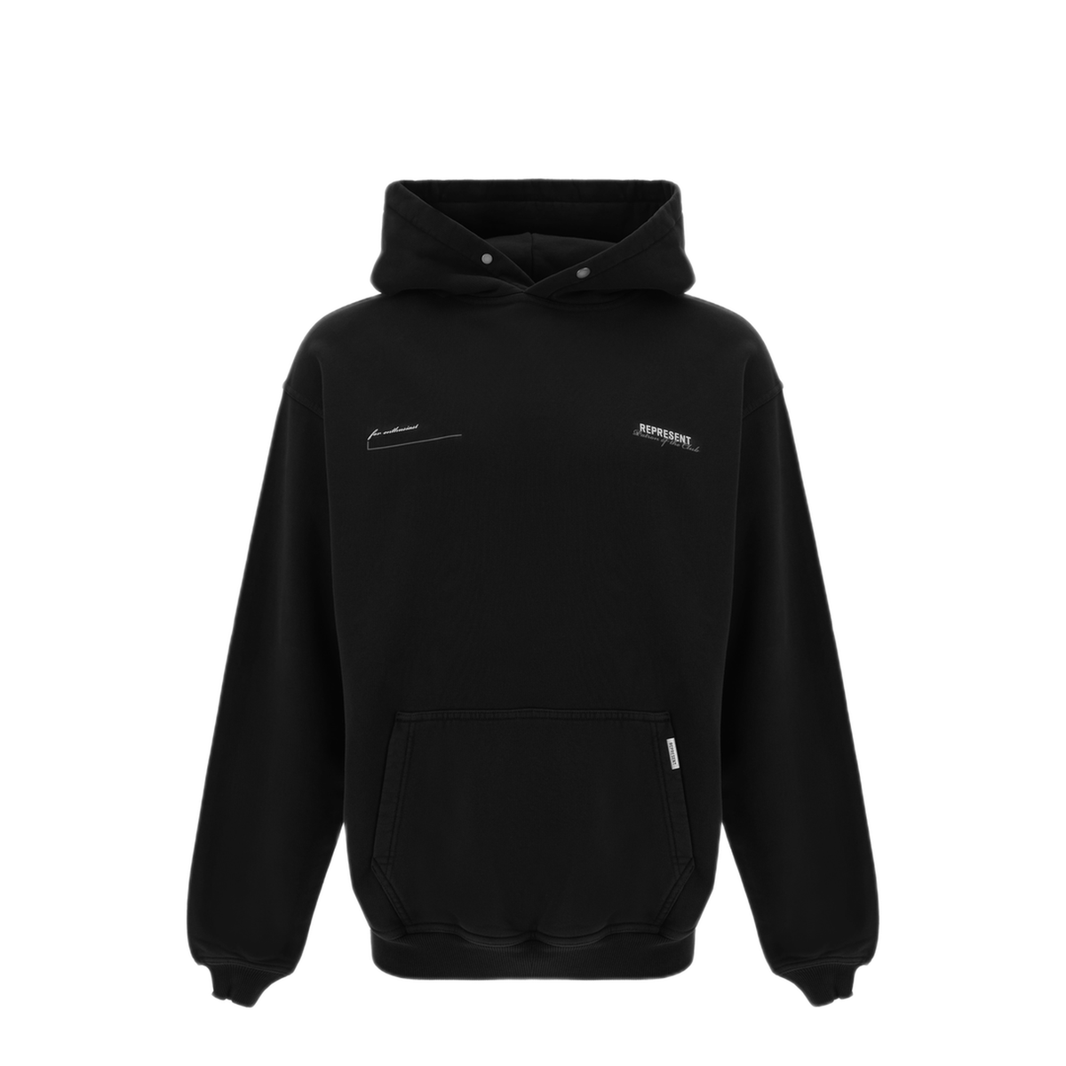 MAYFEYR - Represent - Cotton Hoodie - MLM4270BLACK