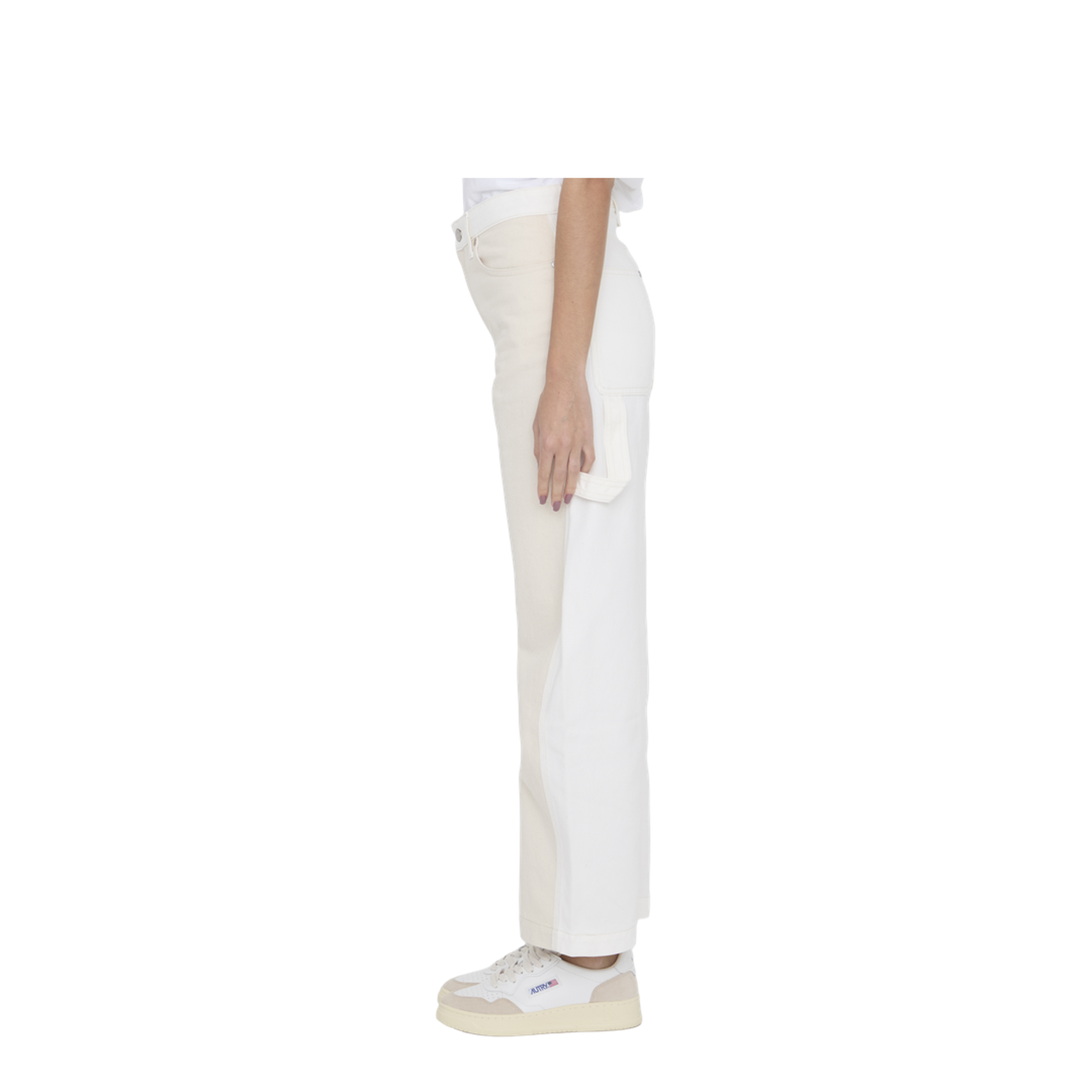 Banana Leg Utility Jeans