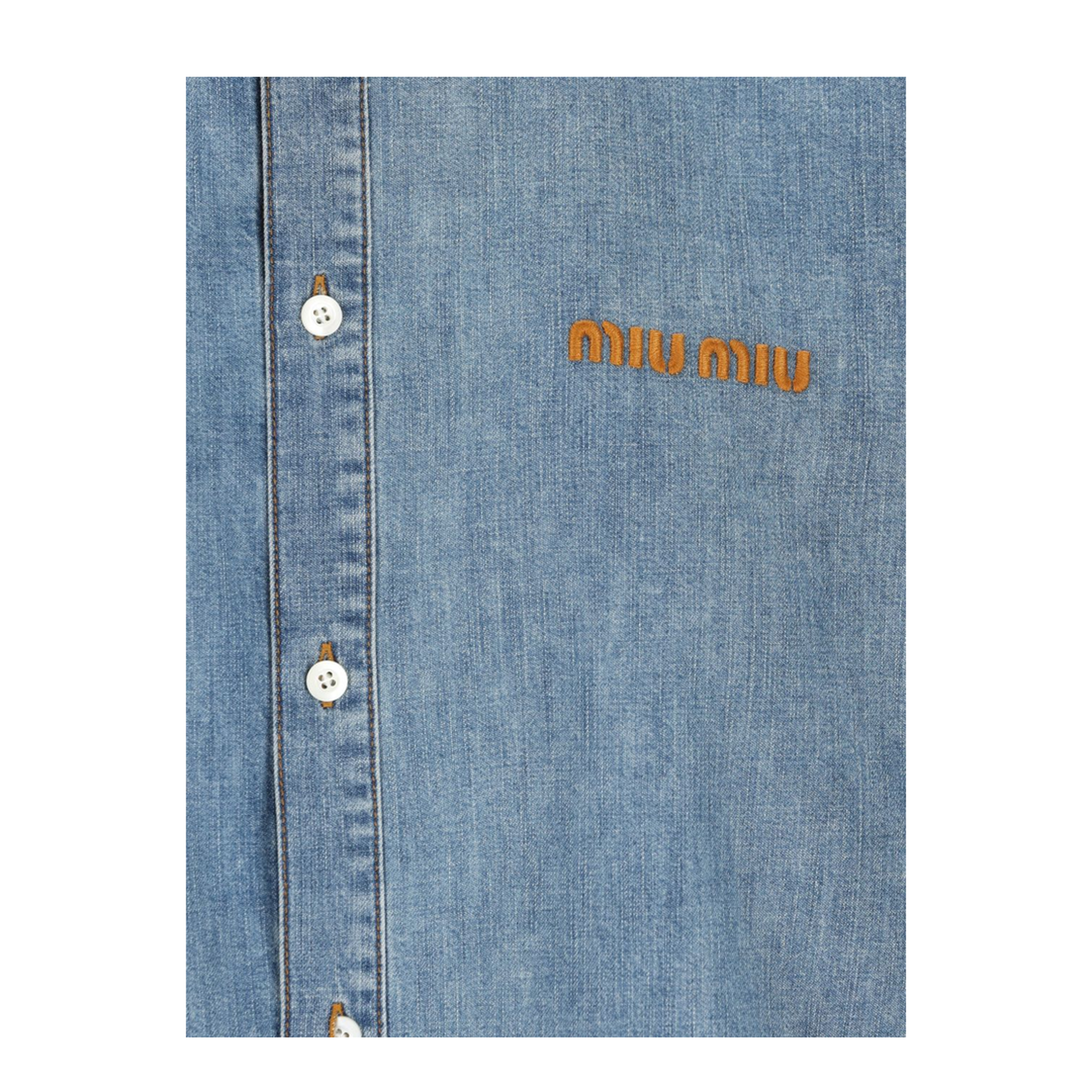 MAYFEYR - Miu Miu - Clear Blue Shirts - GWC143193KF0013