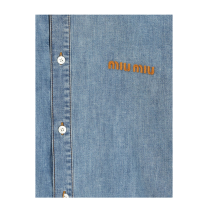 MAYFEYR - Miu Miu - Clear Blue Shirts - GWC143193KF0013