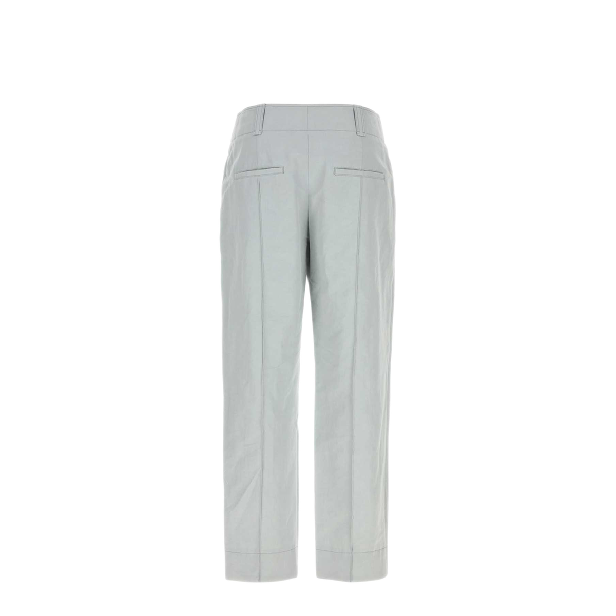 MAYFEYR - Chloè - Light Grey Linen Blend Pant - CH26UPA0414301M