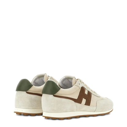 MAYFEYR - Hogan - Athletic Suede And Fabric Sneakers - HXM6990FZ90UZA