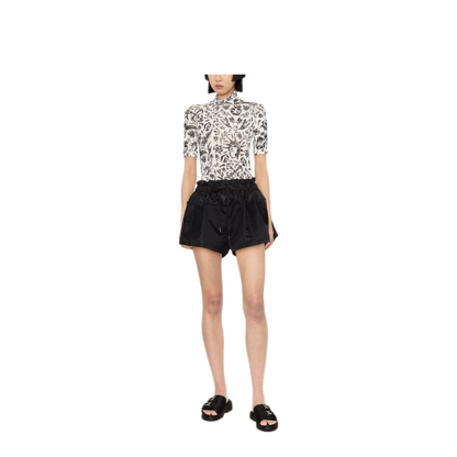 MAYFEYR - Off-White - Tattoo Tulle Blouse - OWAD137S24JER0020110