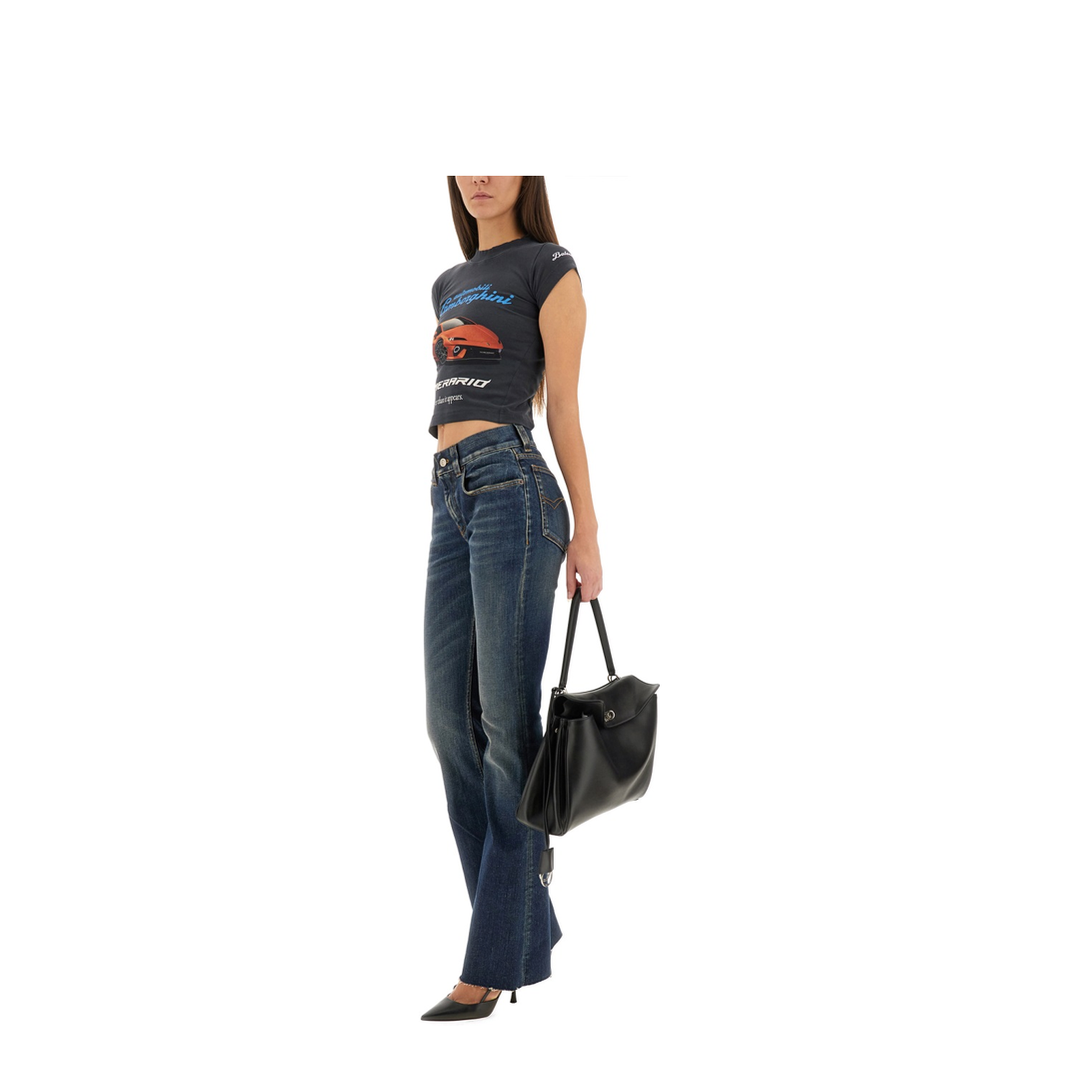 Slim Fit Bootcut Pants