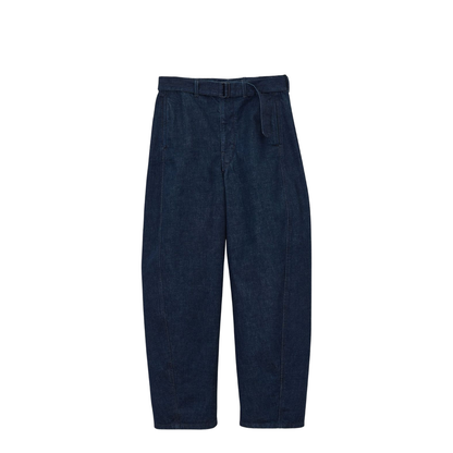 Twisted Denim Cotton Jeans
