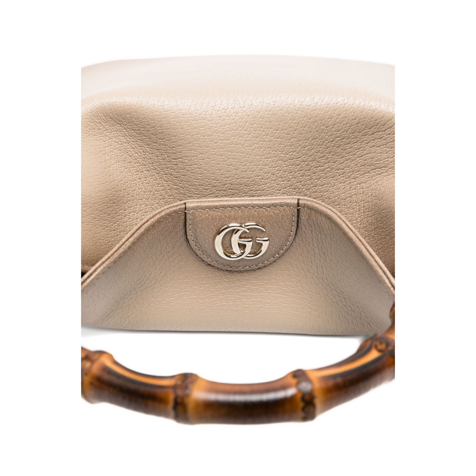 Diana Small Shoulder Bag in Gradient Oatmeal Leather