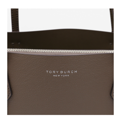 Perry Leather Tote - Wild Mushroom