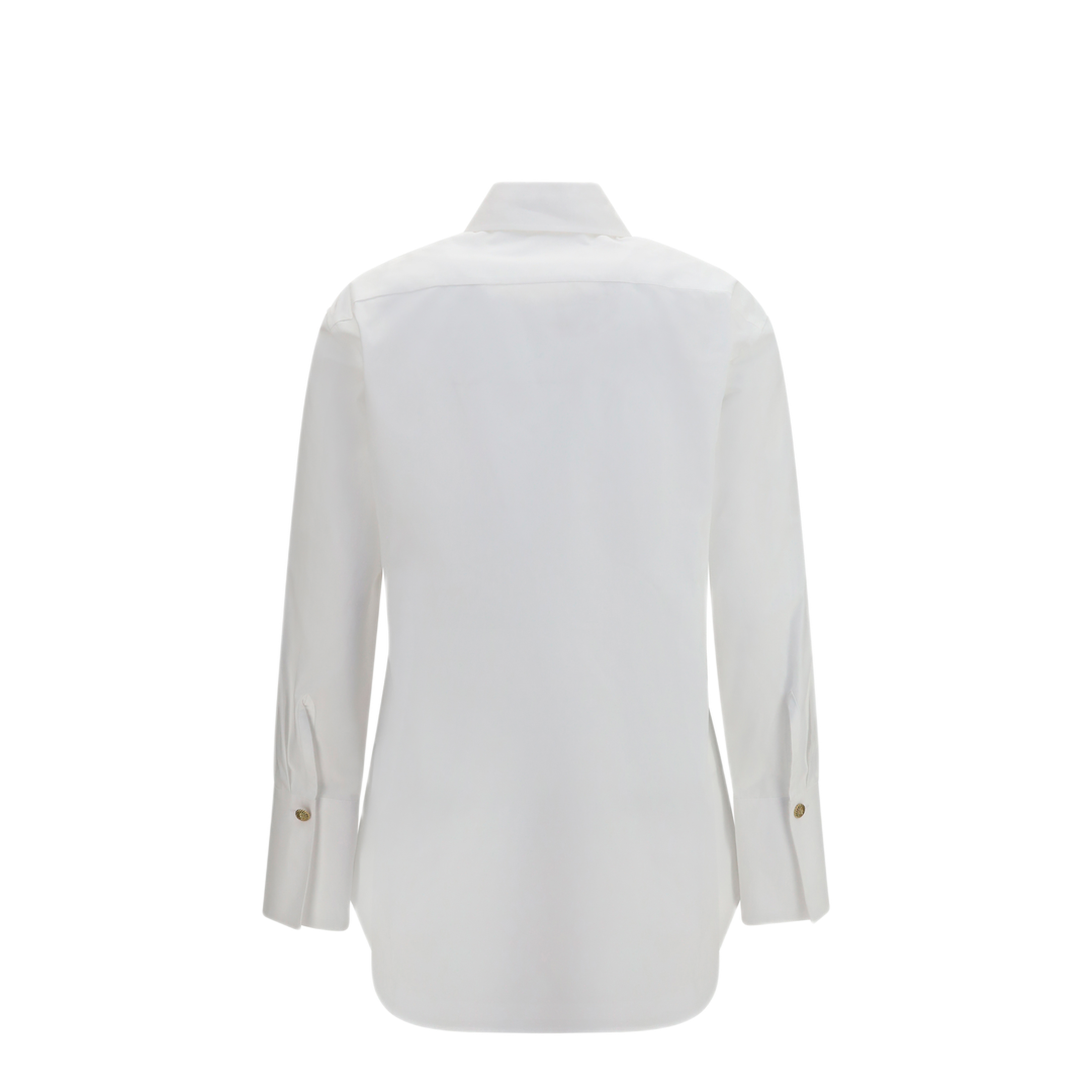 MAYFEYR - Balmain - Cotton Poplin Shirt - HF1HS495CG720FB
