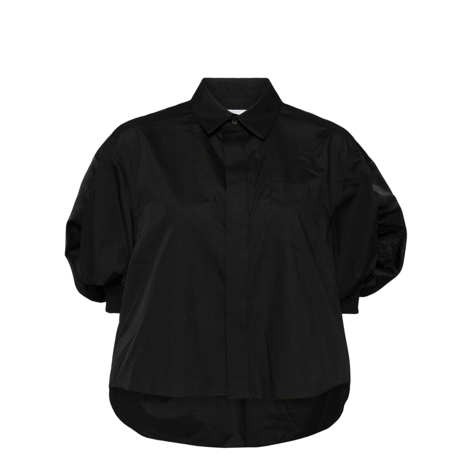 Cotton Poplin x Nylon Twill Shirt