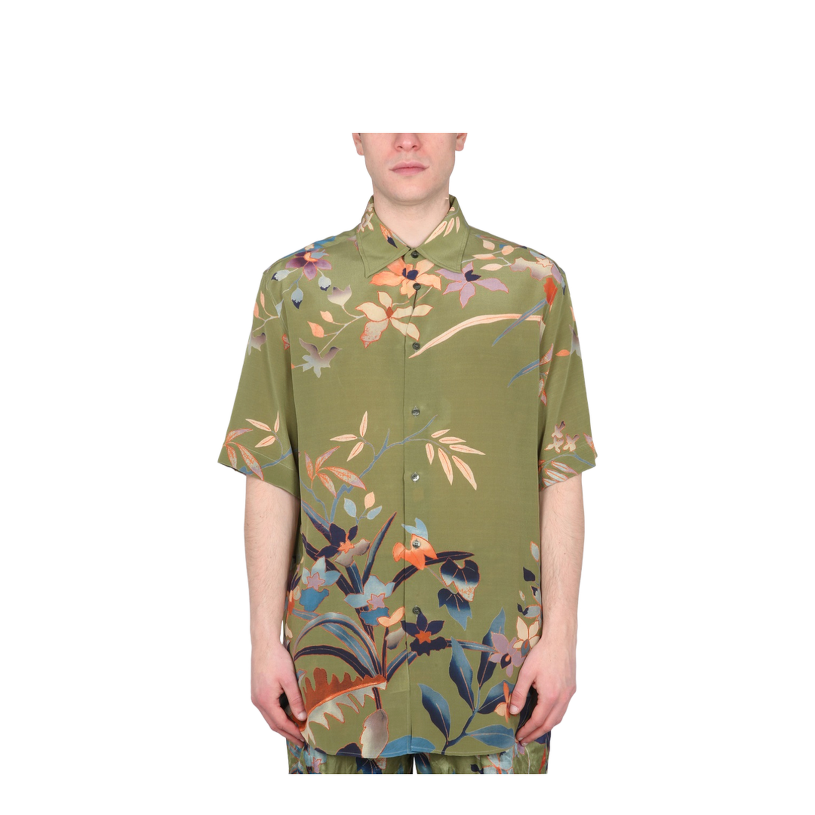 Printed Silk Shirt